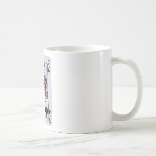 Mug Roi Des Clovers (Clubs) (Droite)