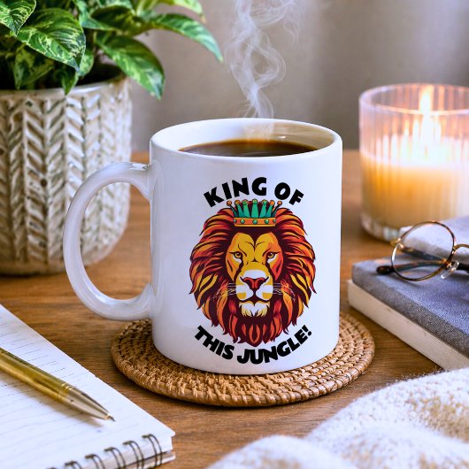 Mug Roi Drôle de cette Jungle