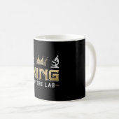 Mug Roi Du Laboratoire Technicien Laboratoire Techniqu (Devant droit)