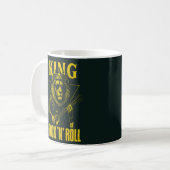 Mug Roi du Lion Joueur de Guitare Rock N Roll (Devant gauche)