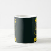 Mug Roi du Lion Joueur de Guitare Rock N Roll (Centre)