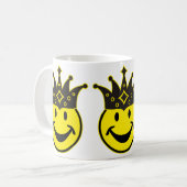 Mug Roi jaune + votre dos. & idées (Devant gauche)