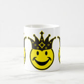 Mug Roi jaune + votre dos. & idées (Centre)