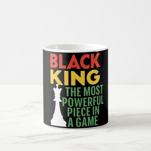 Mug "Roi Noir : La Pièce la Plus Puissante (Centre)