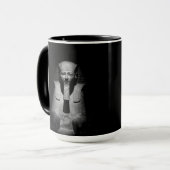 Mug Roi pharaon noir et blanc (Devant gauche)