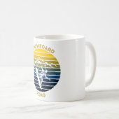 Mug Roi snowboard (Devant droit)