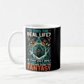 Mug Role Playing Game Rpg Master D20 Tabletop Funny Rp (Gauche)