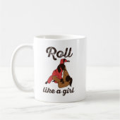 Mug Roll Like a Girl Jiu Jitus (Gauche)