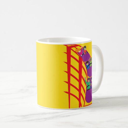 Mug Roller Coaster Upclose (Devant droit)