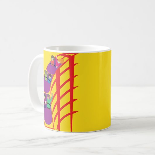 Mug Roller Coaster Upclose (Devant gauche)