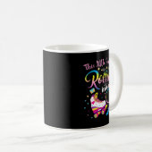 Mug Roller Skate 9e Anniversaire Chemise 9 Anniversair (Devant droit)
