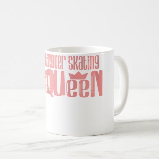 Mug Roller Skating Queen (Devant droit)