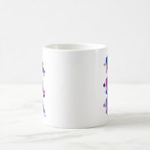 Mug Rollerskates rétro rose violet (Centre)