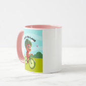 Mug Rollin de tomate avec boue de saveur (Devant gauche)