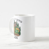 Mug Rollin’ Into 2026 Dumpster Fire New Year Party Fun (Devant gauche)