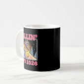 Mug Rollin' Into 2026 Funny Raccoon Meme Happy New Yea (Devant gauche)