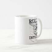 Mug Rollin’ Into 2026 Raccoon Dumpster Fire New Year M (Devant droit)