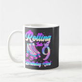 Mug Rolling Into 9 Year Old Roller Skating 9th Birthda (Gauche)