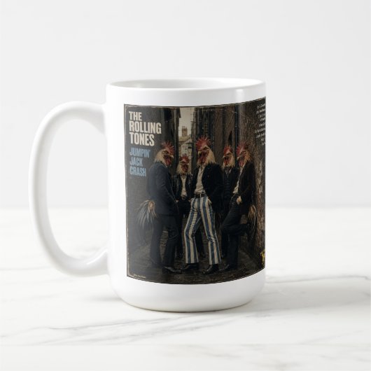 Mug Rolling Tones : une parodie (Gauche)