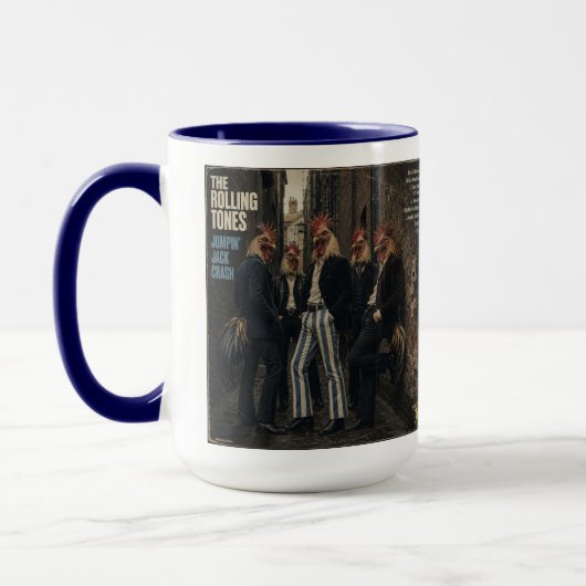 Mug Rolling Tones : une parodie (Gauche)