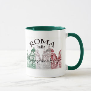 Mug Roma a embouti