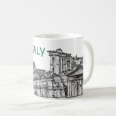 Mug Roma, Rome... cadeaux souvenirs de voyage (Devant droit)