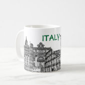 Mug Roma, Rome... cadeaux souvenirs de voyage (Devant gauche)