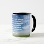 Mug Romains 11:33,34 Oh la profondeur des richesses (Devant droit)