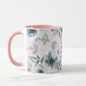 Mug Romains 15:13 Dieu de l'Espoir, Floral (Gauche)