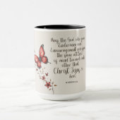 Mug Romains 15:5 Image de verset biblique (Centre)