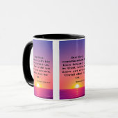 Mug Romains 5:8 KJV Bible Écriture Pic Deux Tons (Devant gauche)