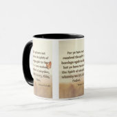 Mug Romains 8:15 KJV Bible Écriture Pic Deux Tons (Devant gauche)