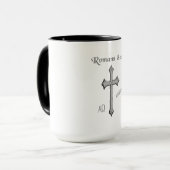 Mug Romains 8:28 (Devant gauche)