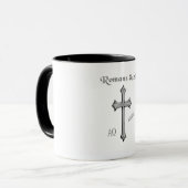 Mug Romains 8:28 (Devant gauche)