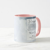 Mug Romains 8:38-39 Amour de Dieu Bible Verse Chrétien (Devant droit)