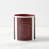 Mug Romains 8 38-39 Amour de Dieu Bible Verse Rose Flo (Centre)