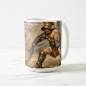 Mug Roman Gladiator fight Classical Art (Devant droit)