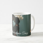 Mug Romance dans la salle Rose pour la Saint Valentin (Devant droit)
