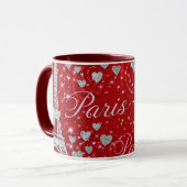 Mug Romance de Paris (Devant gauche)