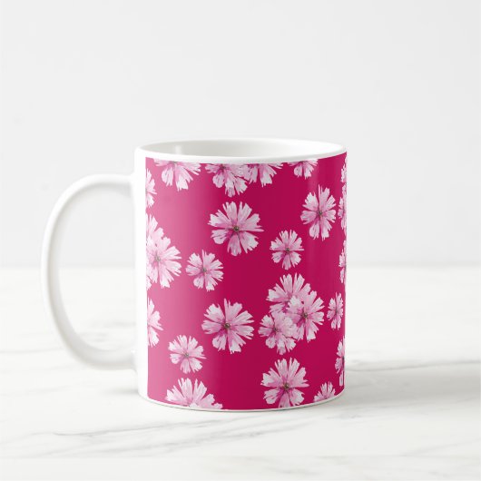 Mug Romance florale cerisier fleur (Gauche)