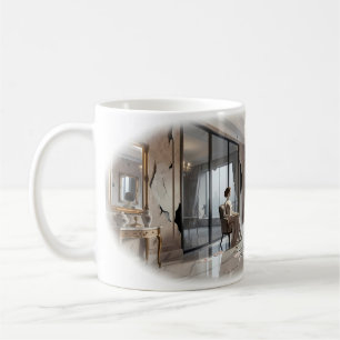 Mug Romance Hantée dans une Salle Brisée