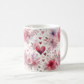 Mug Romance intemporelle : un classique de la Saint-Va (Devant droit)