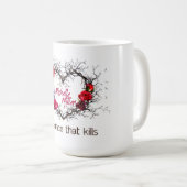Mug Romance qui tue  (Devant droit)