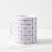 Mug Romance Rétro, Violet (Devant gauche)