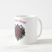 Mug Romance Sombre Obsédante (Devant droit)