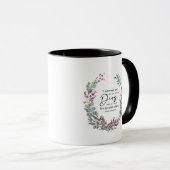 Mug Romanos 8, spanish bible verse (Devant droit)
