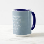 Mug Romans 6:23 Conversation biblique personnalisable (Devant droit)