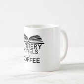Mug Romans à énigme et café (Devant droit)