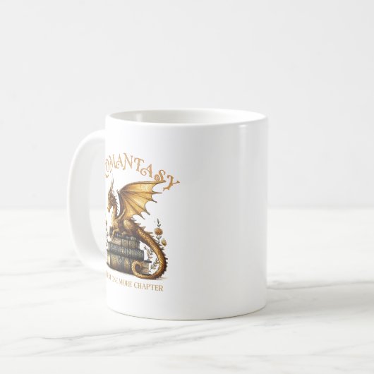 Mug Romantasy Dragon Books Juste un chapitre de plus (Devant gauche)
