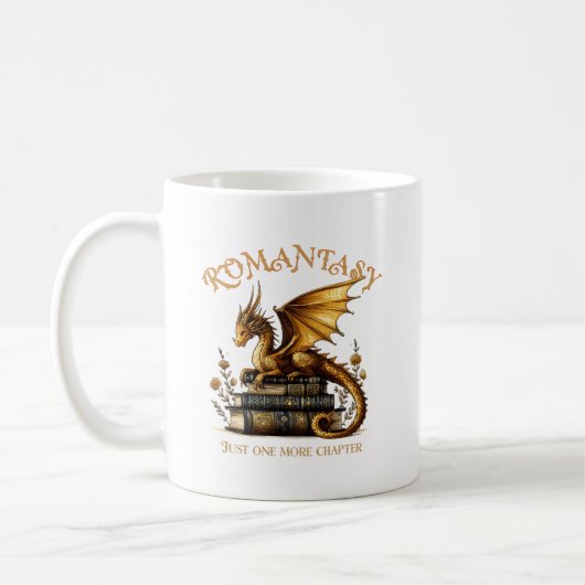 Mug Romantasy Dragon Books Juste un chapitre de plus (Gauche)